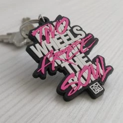 Ride Rich Ride Free Keychain Accessories