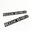 Ride Rich Ride Hard Cracked Concrete Vinyl Sticker {Strip} Vinyl Decals & Stickers