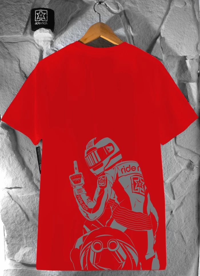 Ride Rich Pursuit Of Happiness Tee {3M Reflective Ink/Red} 3 Ride Rich Pursuit Of Happiness Tee {3M Reflective Ink/Red}
