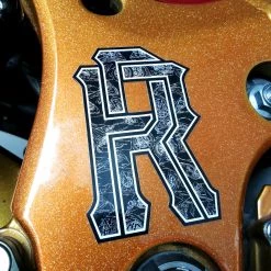 Ride Rich R's On Lock Vinyl Sticker {1000}