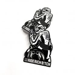 Ride Rich SNR Rider Vinyl Sticker {Medium}