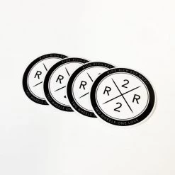 Ride Rich Vinyl Decals & Stickers RR Official Seal Vinyl Sticker {Small}