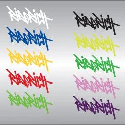 Ride Rich Tag Vinyl Decal