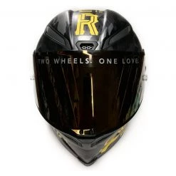 Ride Rich Two Wheels. One Love. Vinyl Decal