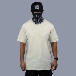 Ride Rich 2W1L Embroidered Tee {Oatmeal} New Arrivals