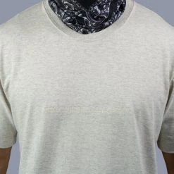 Ride Rich 2W1L Embroidered Tee {Oatmeal} New Arrivals