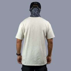 Ride Rich RR Tag Embroidered Box Tee {Oatmeal} New Arrivals