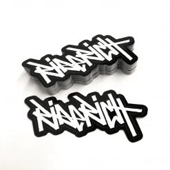 Vinyl Decals & Stickers Ride Rich Tag Vinyl Sticker {Black Outline}