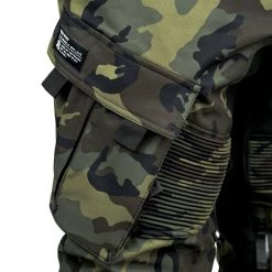 Ride Rich New Arrivals Unit 16™ Armoured Softshell Cargo Joggers {Woodland Camo}