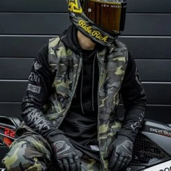 Ride Rich New Arrivals Unit 16™ Armoured Softshell Cargo Joggers {Woodland Camo}