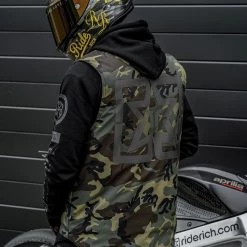 Ride Rich New Arrivals Unit 16™ Armoured Softshell Cargo Joggers {Woodland Camo}
