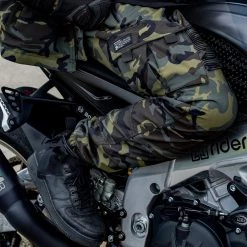 Ride Rich New Arrivals Unit 16™ Armoured Softshell Cargo Joggers {Woodland Camo}