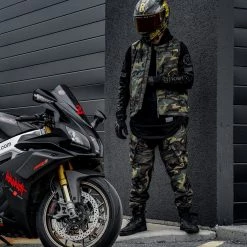 Ride Rich New Arrivals Unit 16™ Armoured Softshell Cargo Joggers {Woodland Camo}