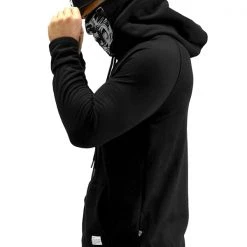 Ride Rich Blank Scoop Pullover Hoodie Premium Collection