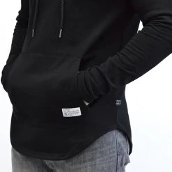 Ride Rich Blank Scoop Pullover Hoodie Premium Collection