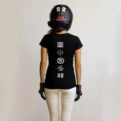 Ride Rich Boys Like V-Neck Tee {Black}