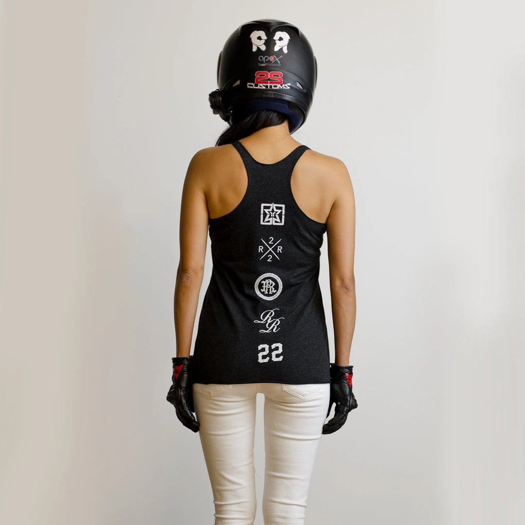 Ride Rich Boys Like Triblend Racerback Tank {Black Heather} 4 Ride Rich Boys Like Triblend Racerback Tank {Black Heather}