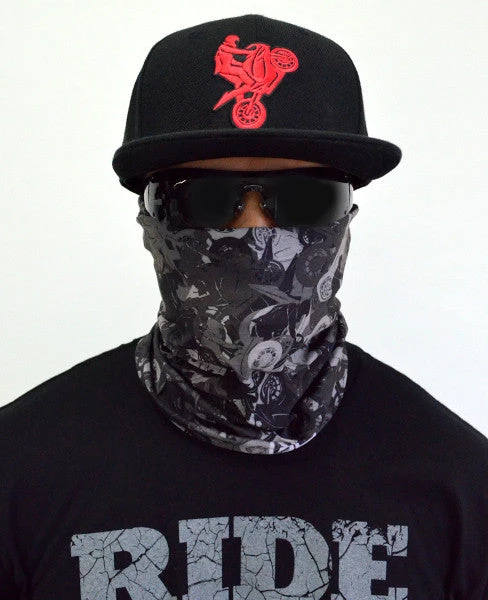 Ride Rich Accessories Rider Camo Rich Wrap {Grey} 4 Ride Rich Accessories Rider Camo Rich Wrap {Grey}