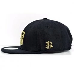 Ride Rich Emblem Snapback/Strapback {Gold On Black} Accessories 15 Ride Rich Emblem Snapback/Strapback {Gold On Black} Accessories