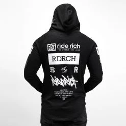 Ride Rich Premium Collection RR GP Scoop Pullover Hoodie