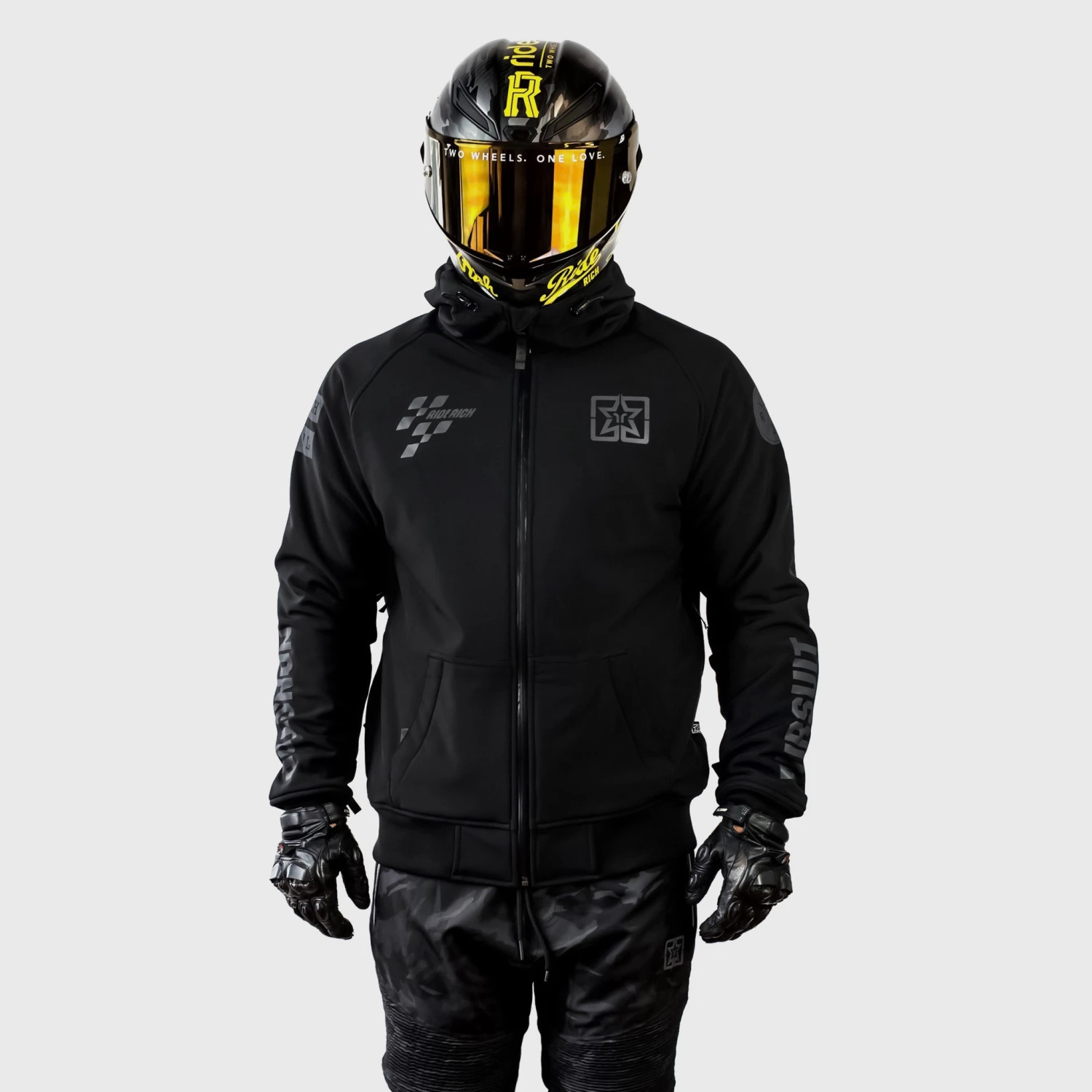 Ride Rich Regency™ Armoured Softshell Hooded Jacket {Pursuit} New Arrivals 4 Ride Rich Regency™ Armoured Softshell Hooded Jacket {Pursuit} New Arrivals