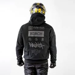 Ride Rich Regency™ Armoured Softshell Hooded Jacket {RR GP} Armoured Collection