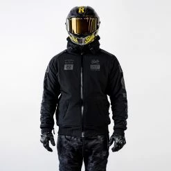 Ride Rich Regency™ Armoured Softshell Hooded Jacket {RR GP} Armoured Collection