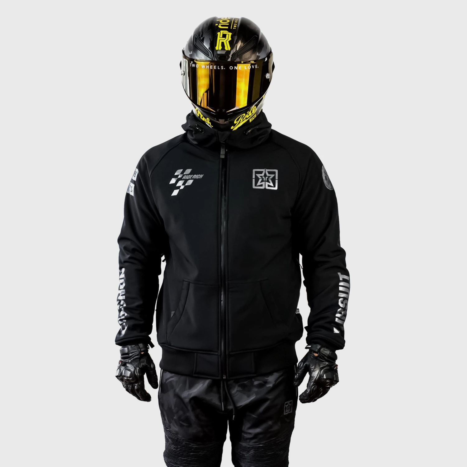 Ride Rich Regency™ Armoured Softshell Hooded Jacket {Pursuit} New Arrivals 7 Ride Rich Regency™ Armoured Softshell Hooded Jacket {Pursuit} New Arrivals