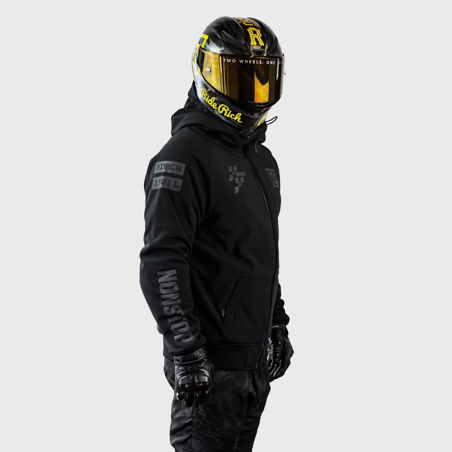 Ride Rich Regency™ Armoured Softshell Hooded Jacket {Pursuit} New Arrivals 3 Ride Rich Regency™ Armoured Softshell Hooded Jacket {Pursuit} New Arrivals