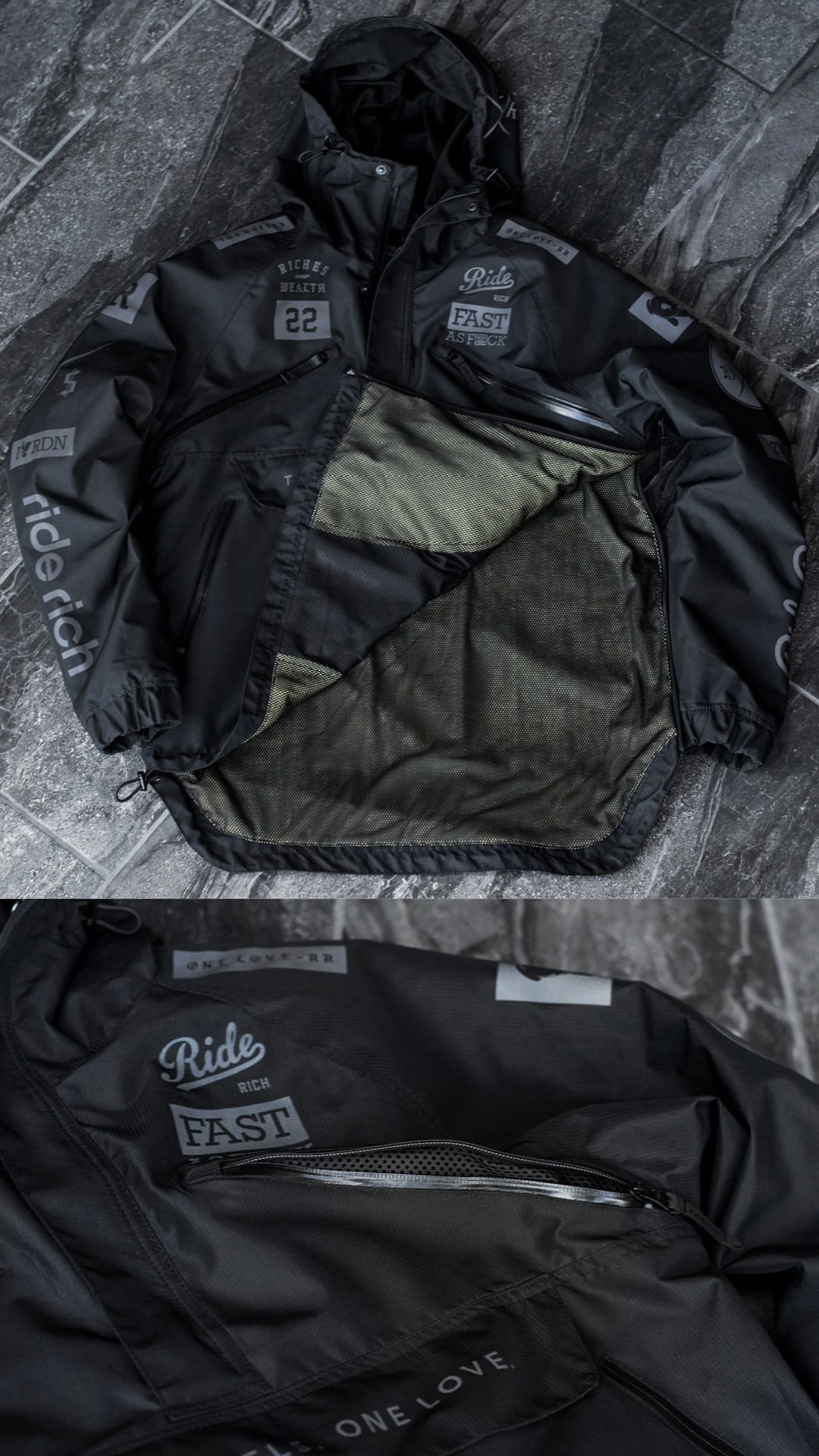 Ride Rich Concord™ Armoured Anorak Jacket {RR GP} Armoured Collection 17 Ride Rich Concord™ Armoured Anorak Jacket {RR GP} Armoured Collection
