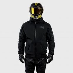 Ride Rich Regency™ Armoured Softshell Hooded Jacket {Squad}