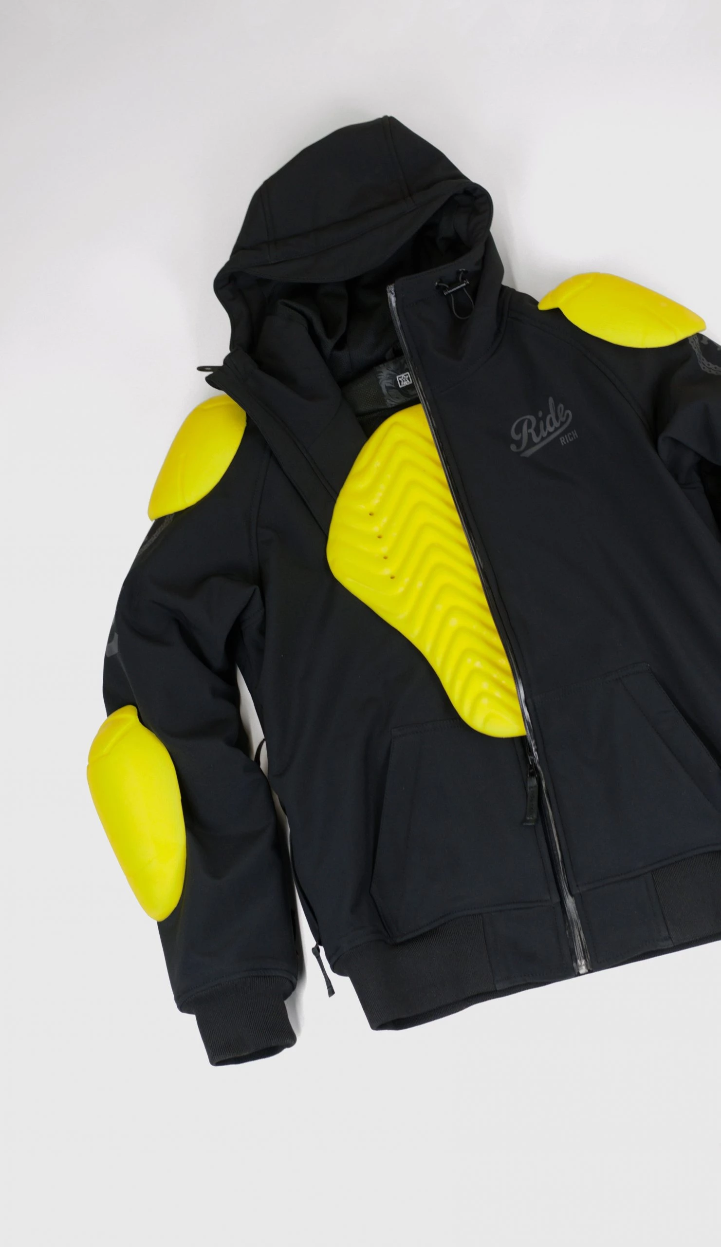 Ride Rich Regency™ Armoured Softshell Hooded Jacket {Pursuit} New Arrivals 19 Ride Rich Regency™ Armoured Softshell Hooded Jacket {Pursuit} New Arrivals