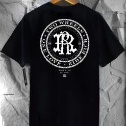 Ride Rich Clothing RR Filigree & Chains Tee {Black} 10 Ride Rich Clothing RR Filigree & Chains Tee {Black}