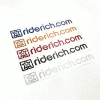 Reflective Ride Rich Dot Com Vinyl Decal Vinyl Decals & Stickers