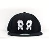 Ride Rich Accessories Rep Life On Two Snapback {White On Black}
