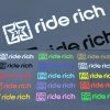 Ride Rich Vinyl Decal