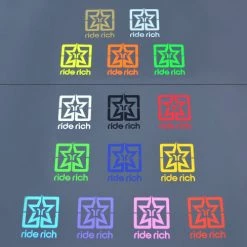 Ride Rich Star Vinyl Decal