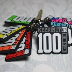 Ride Rich Keepin' It 100 Keychain
