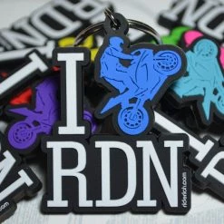 Ride Rich I Love Ridin Keychain