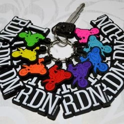 Ride Rich I Love Ridin Keychain