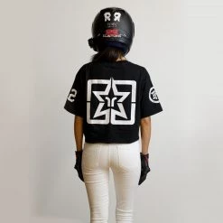 Ride Rich RR Squad Crop Tee {Black}
