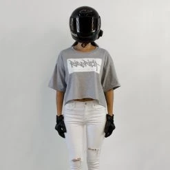 Ride Rich The Get Up Crop Tee {Heather Grey} 8 Ride Rich The Get Up Crop Tee {Heather Grey}