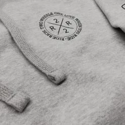 Ride Rich The Motto Pullover Hoodie {Heather Grey}